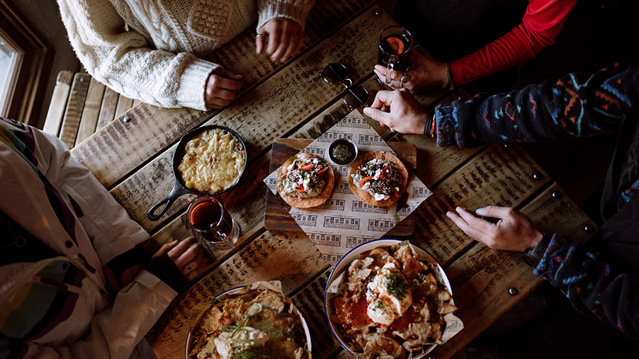 Apres food home page